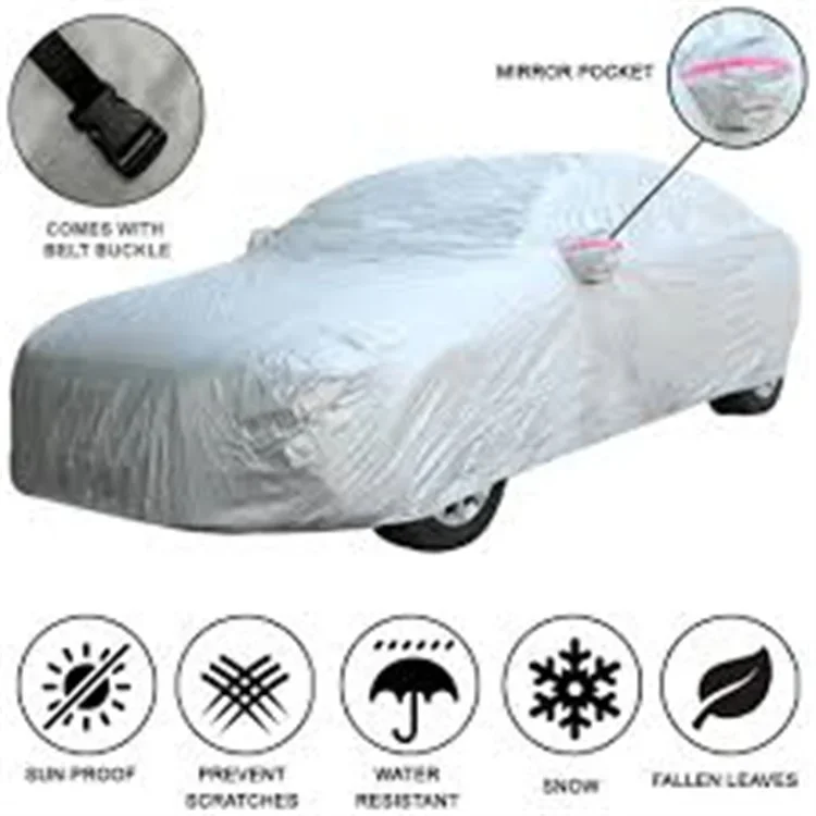 New Arrival Hot-selling Durable Silver Resist Premium Full Car Cover for Vehicles Mainland China