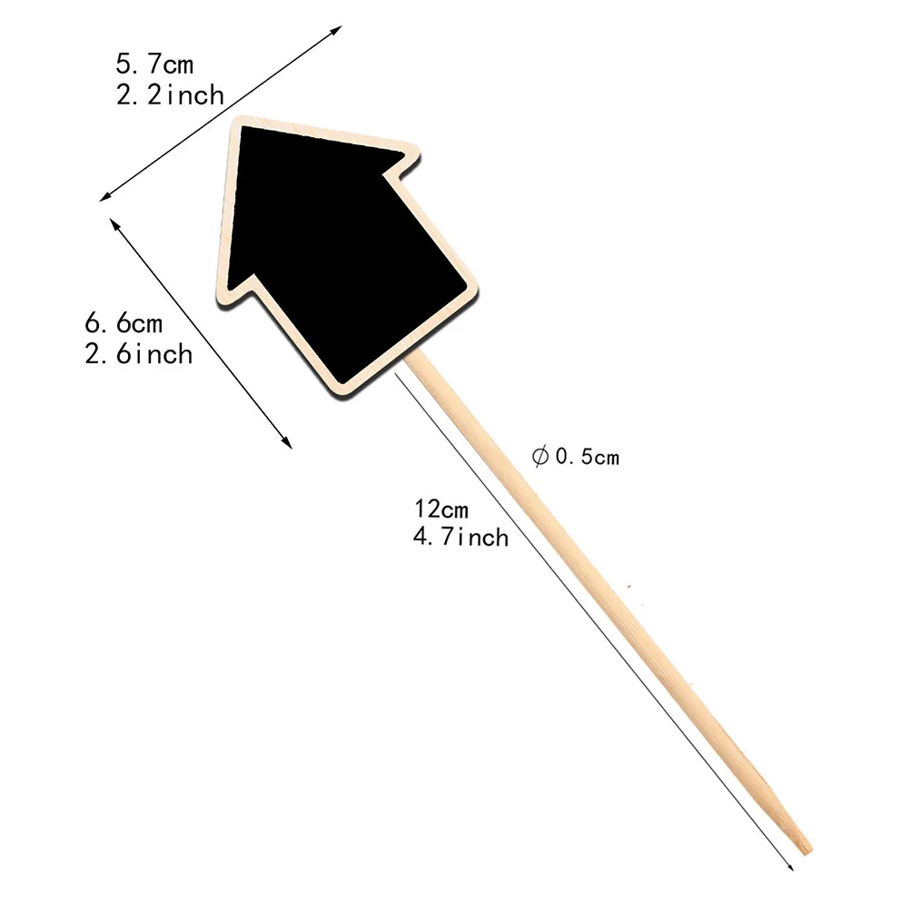 30 Pcs Message Card Small Chalk Boards to Write on Tabletop Chalkboard Wedding Decor Sign Round Decorative Chalkboards Mini