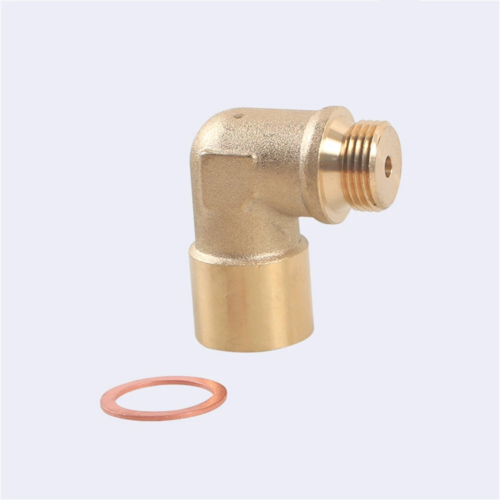 

M18 * 1.5 Connector 90 Degree Sensor Adapter Brass Elbow Connector