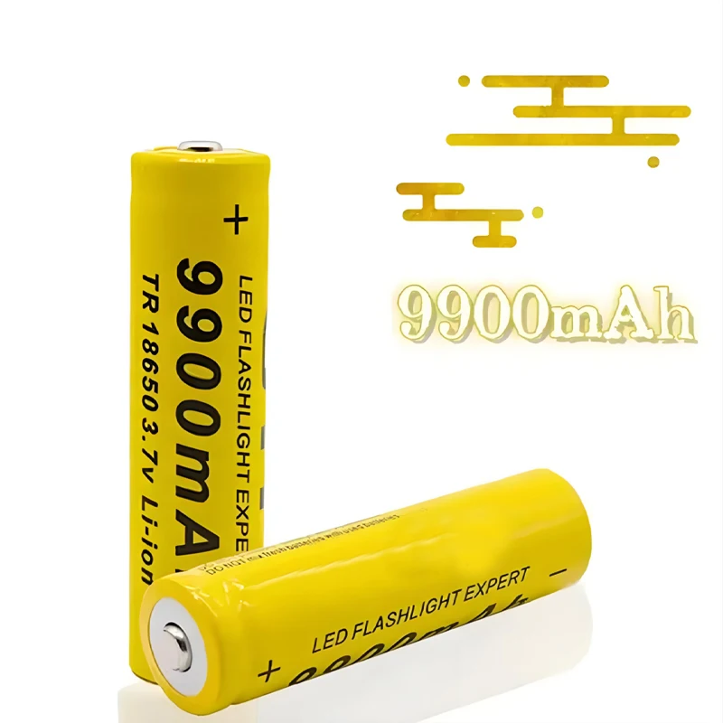 

Top 18650 Li-Ion Battery 3.7V 9900mAh Rechargeable Batteries For LED Flashlight Torch Speaker Fast Charging High Quality Battery