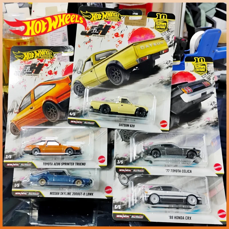 

В наличии Hot Wheels 1:64 Fpy86 Car Culture Series Модель Литая под давлением Toyota Ae86 Легкосплавные модели автомобилей Коллекция игрушек на заказ в подарок