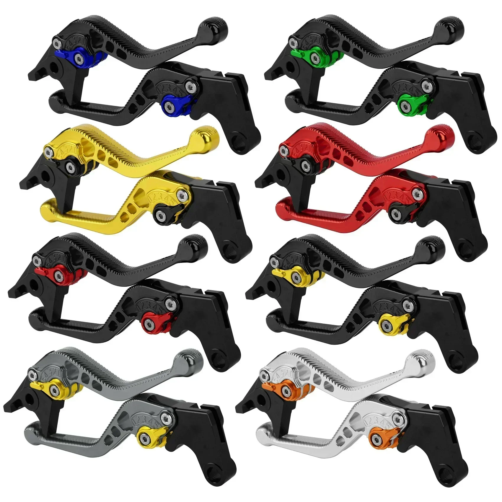 3D Short Motorcycle 7/8" 22mm Brake Clutch Levers For Triumph AMERICA/LT SCRAMBLER SPEEDMASTER, ROCKET III CLASSIC/ROADSTER view 4