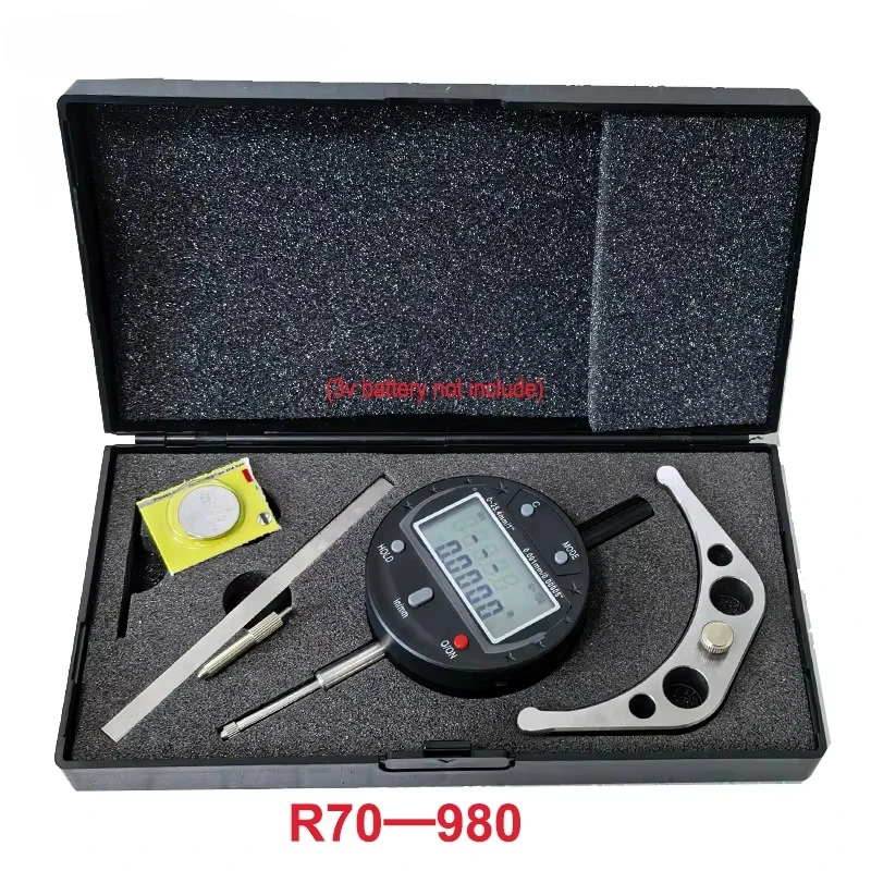 R70-980/R200-2200/R400-6000 High Quality Digital Radius Gauge High Accuracy 0.007mm Digital Radiu Gauge Digital Radius Indicator