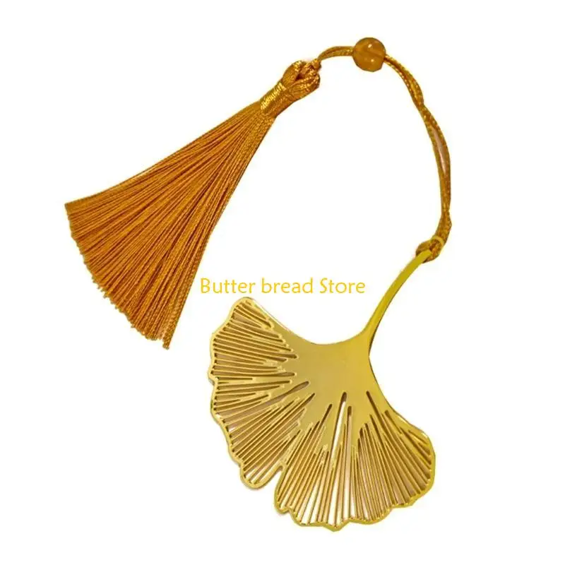 

W89C Металлические закладки в виде листьев, винтажные закладки, ручная работа, выдолбленные книжные метки