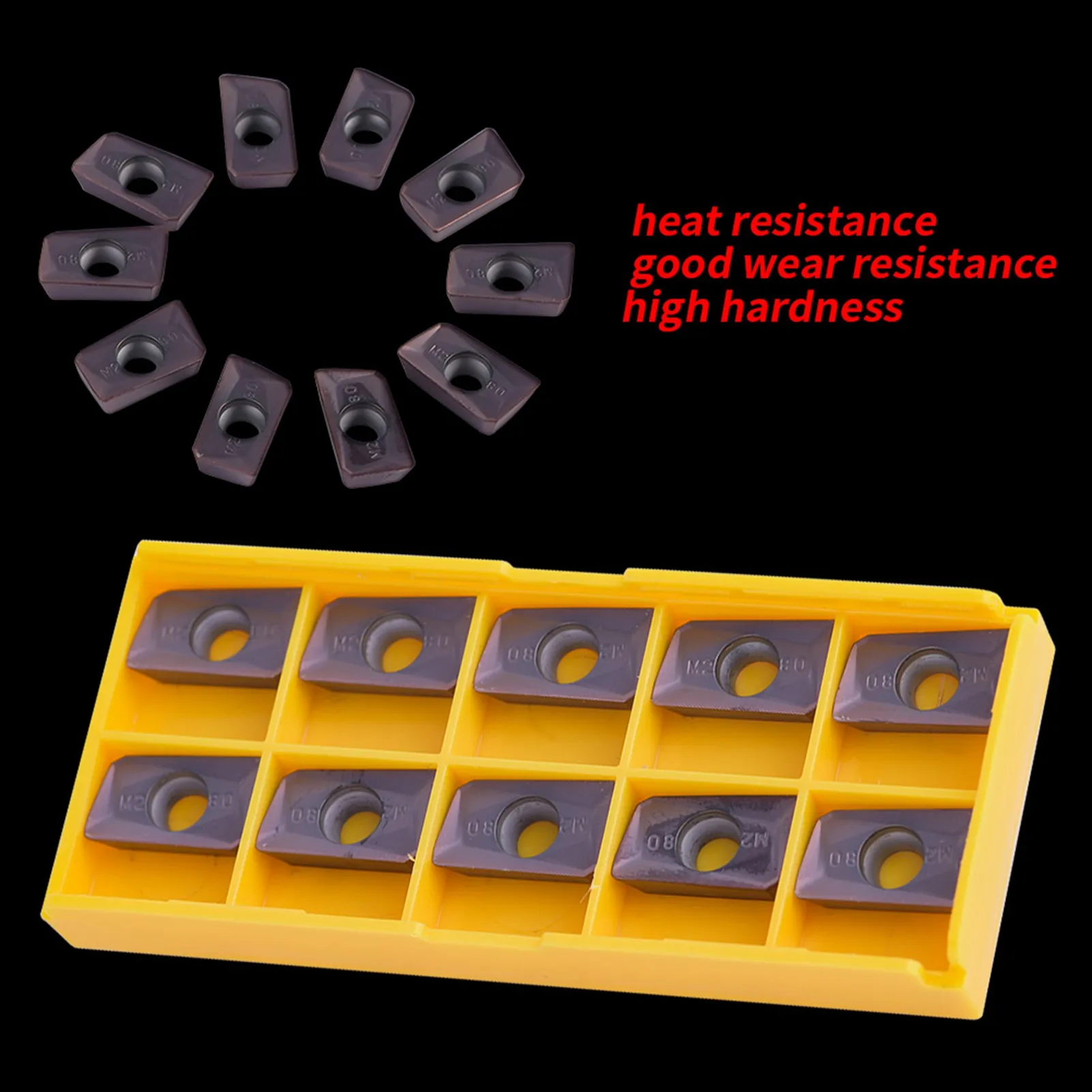 

CNC Carbide Blade Lathe Turning Tool CNC Carbide Tips Inserts Blade Cutter Lathe Turning Tool With Box Carbide inserts