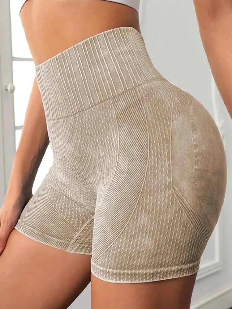 

Slim Fit Yoga orts for Women Sportswear Bot Tight Pants Exercise Fitn Leggings Women's Summer High Waist Trousers