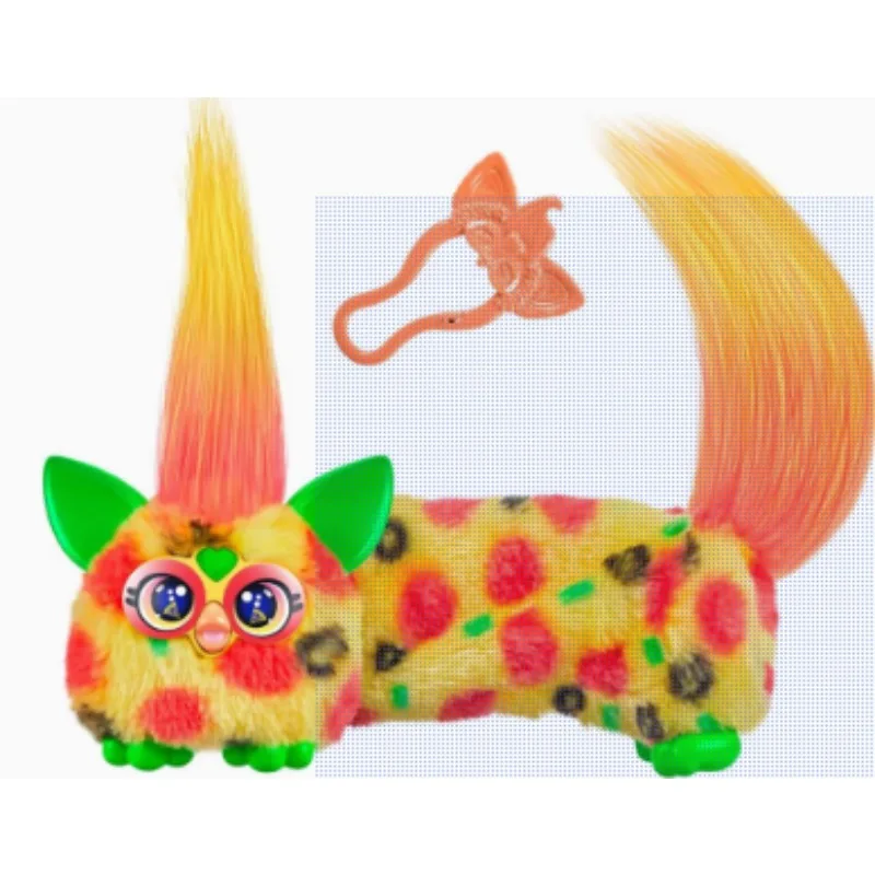 Furby Figur Teleskopmodell, das vom Klang herstellt, Mini-Puppe, gefüllte Plüschtiere, Kinderspielzeug