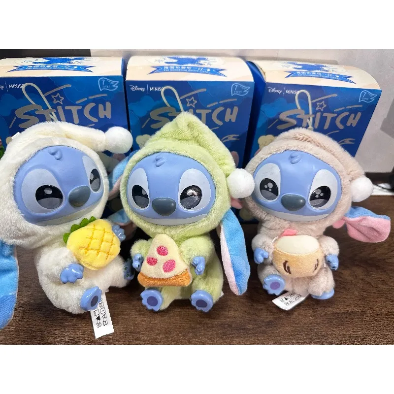 2025 Nowa Seria Disney Stitch Blind Box Przytulanka do Spania i Jedzenia, Pluszowa Zabawka, Zawieszka, Urocze Dekoracje dla Dzieci i Dorosłych, Prezent