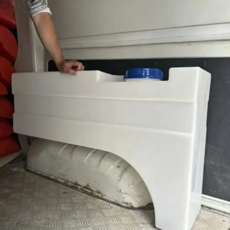 Plastic Water Tank House Car Inner Wheel Hub PE Water Tank Storage Bucket Food Grade Thickened Modified 80L100 Liters with Cover