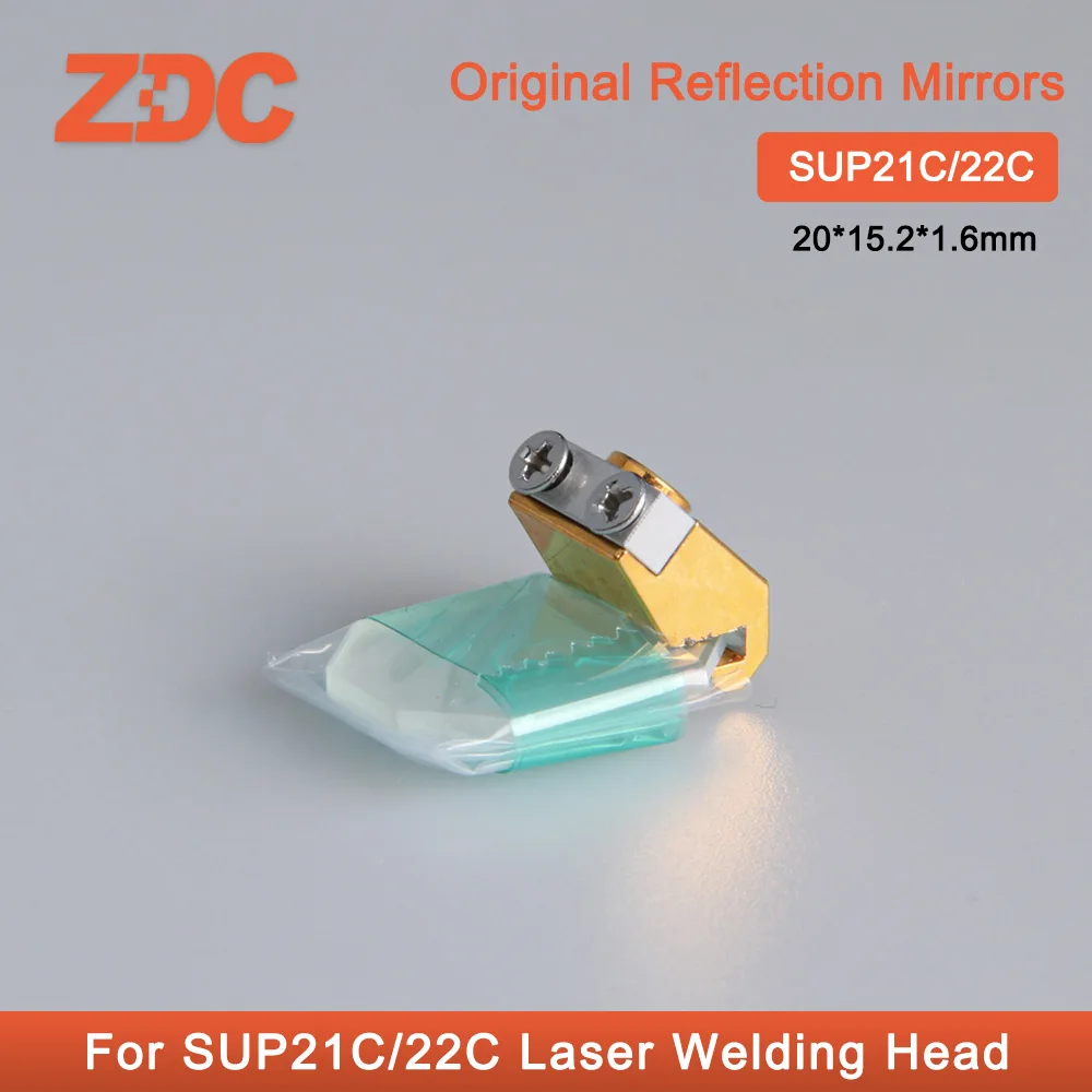 

Laser Reflection Mirrors 20x15.2x1.6mm With Holder For Hand-Held Fiber Laser Welding Cleaning Head SUP21C/22C