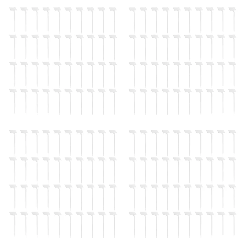 

ABXF-160Pcs Outdoor Plant Label,Waterproof Plastic Plant T-Type Tags, Durable Nursery Garden Markers