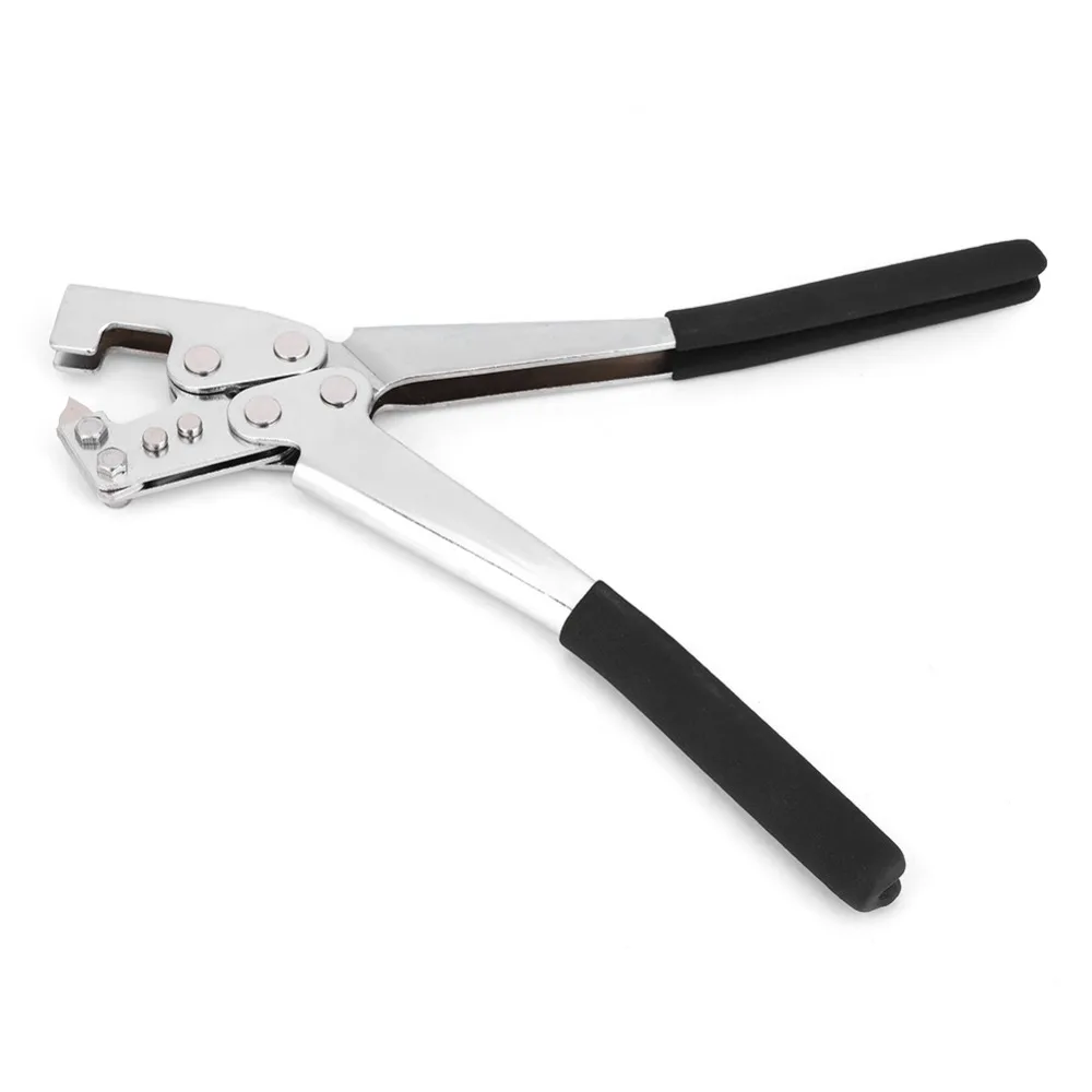 

Carbon steel Stud Crimping Forceps Good Toughness Black Steel Stud Crimper High Hardness Punch Lock Plier Home Fixing