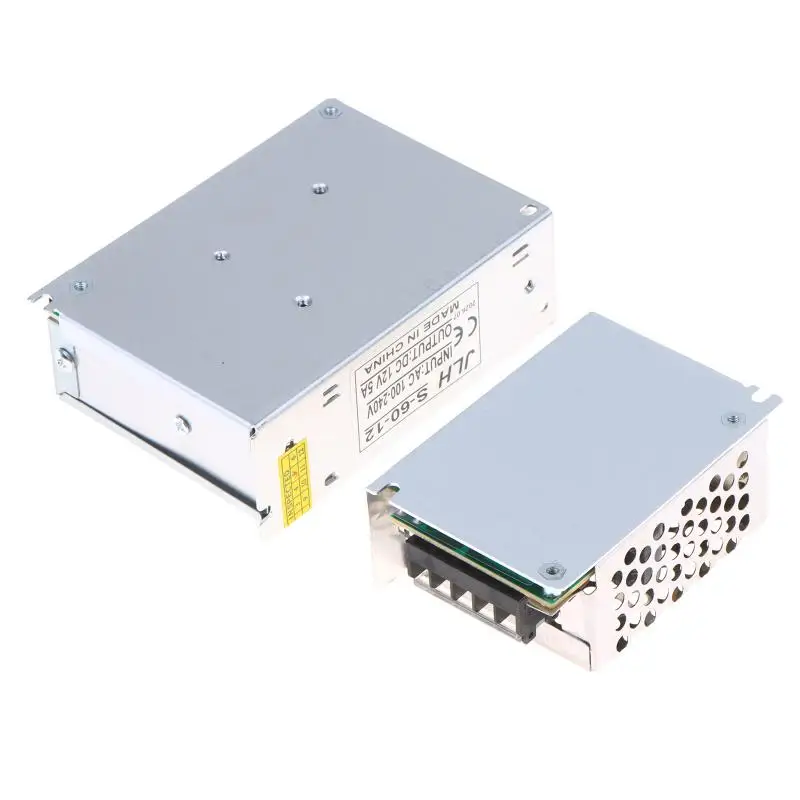 Lighting Transformer AC 110V-240V to DC 5V 25W Power Converter Durable for Home LED Strip CCTV Security System