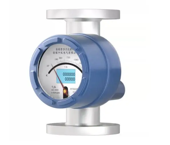 Metal Tube Float Flowmeter Micro Ammonia Nitrogen Gas Liquid Rotor Digital Pointer Type Stainless Steel Explosion-proof