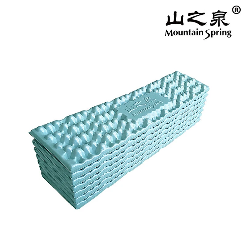 Mountain Spring C3 Ultra Light Egg-carton-like Aluminium Film Coating Mattress Sleeping Mat Rug Waterproof Keep Warm