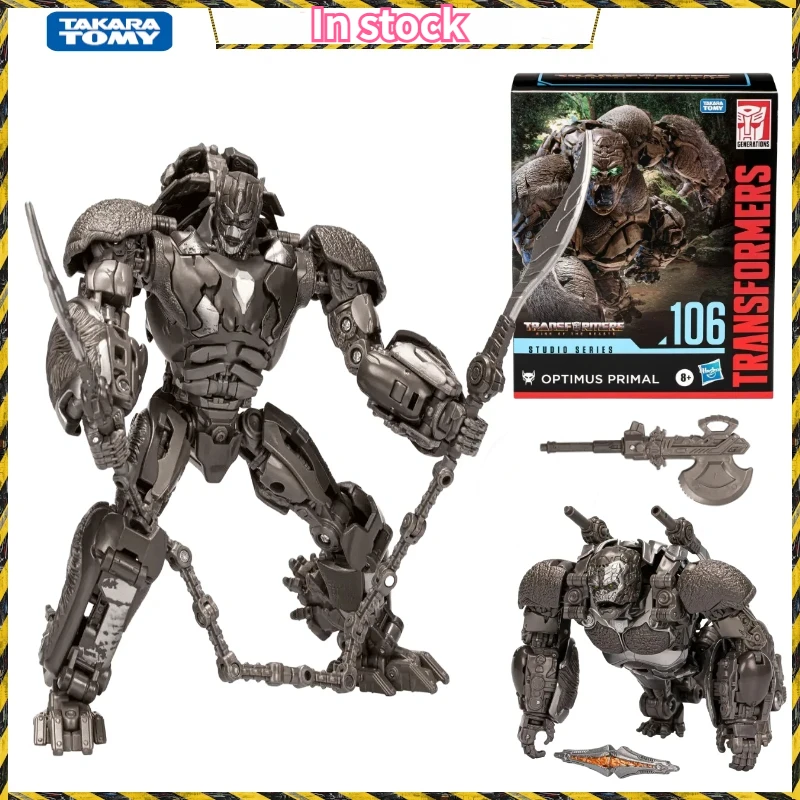 

В наличии Takara tomytransformer Studio Series Ss106 Optimus Primal Leader Rise of The Beast, экшн-фигурка, игрушка, модель в подарок