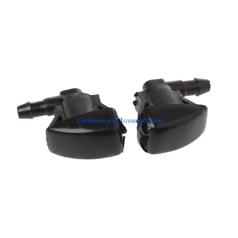 

P04D 2Pcs Car Front Windshield Wiper Washer Nozzle for E120 XV30