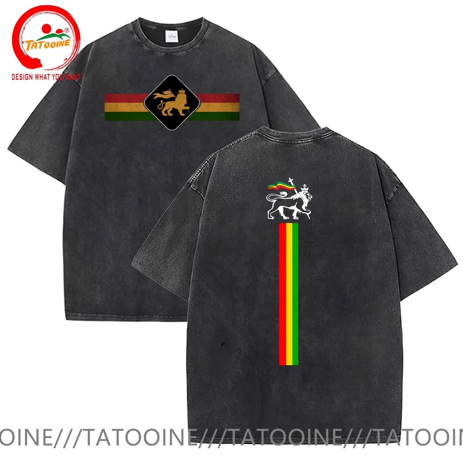 Rasta Lion Session Rastafari Lion T Shirt Men Fashion Trendy Casual Clothing Stylish Tops Tee Shirt Leisure Tshirt Men's T-Shirt
