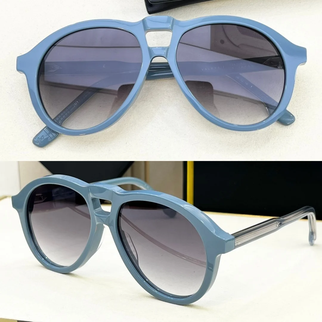 

JMM 2025 VALKYRIE Большие овальные солнцезащитные очки унисекс Япония ручной работы UV400 Дизайнерские очки с футляром