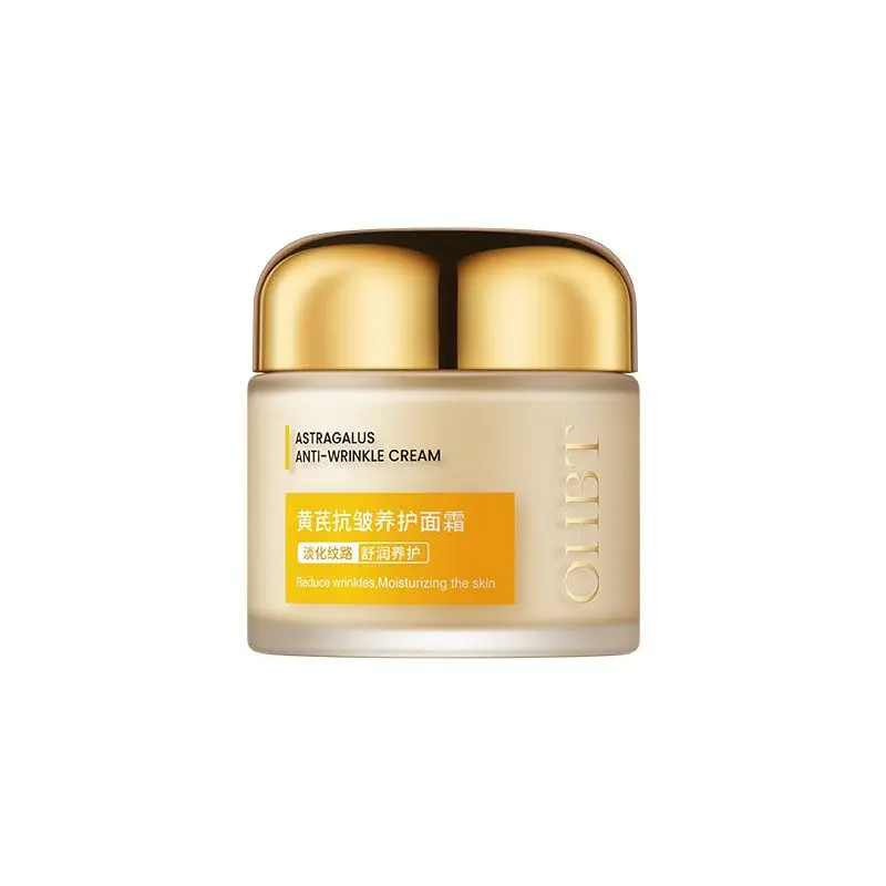 OHBT Astragalus Anti-Wrinkle Face Cream - Hydrating, Moisturizing, Firming, Nourishing, Antioxidant