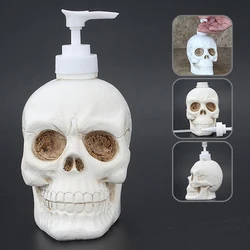 350ML Shampoo Skull Liquid Bottle Shower Gel Dispenser Halloween Decoration