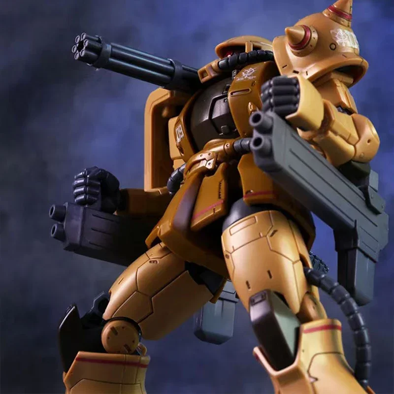 Zaku canhão MS-06K deserto zaku hg1/144 kit de modelo de montagem brinquedo presente das crianças coleção ornamento figura ação animação