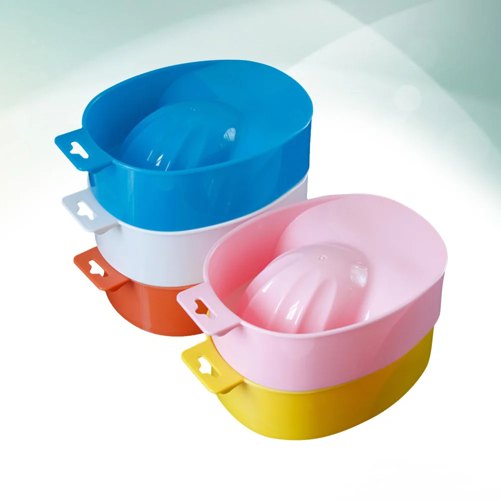 5 قطعة وعاء نقع لمسمار الفن مانيكير العناية بشرة تليين الاكريليك نصائح مزيل المياه الدافئة نقع مزيل طلاء الأظافر #6