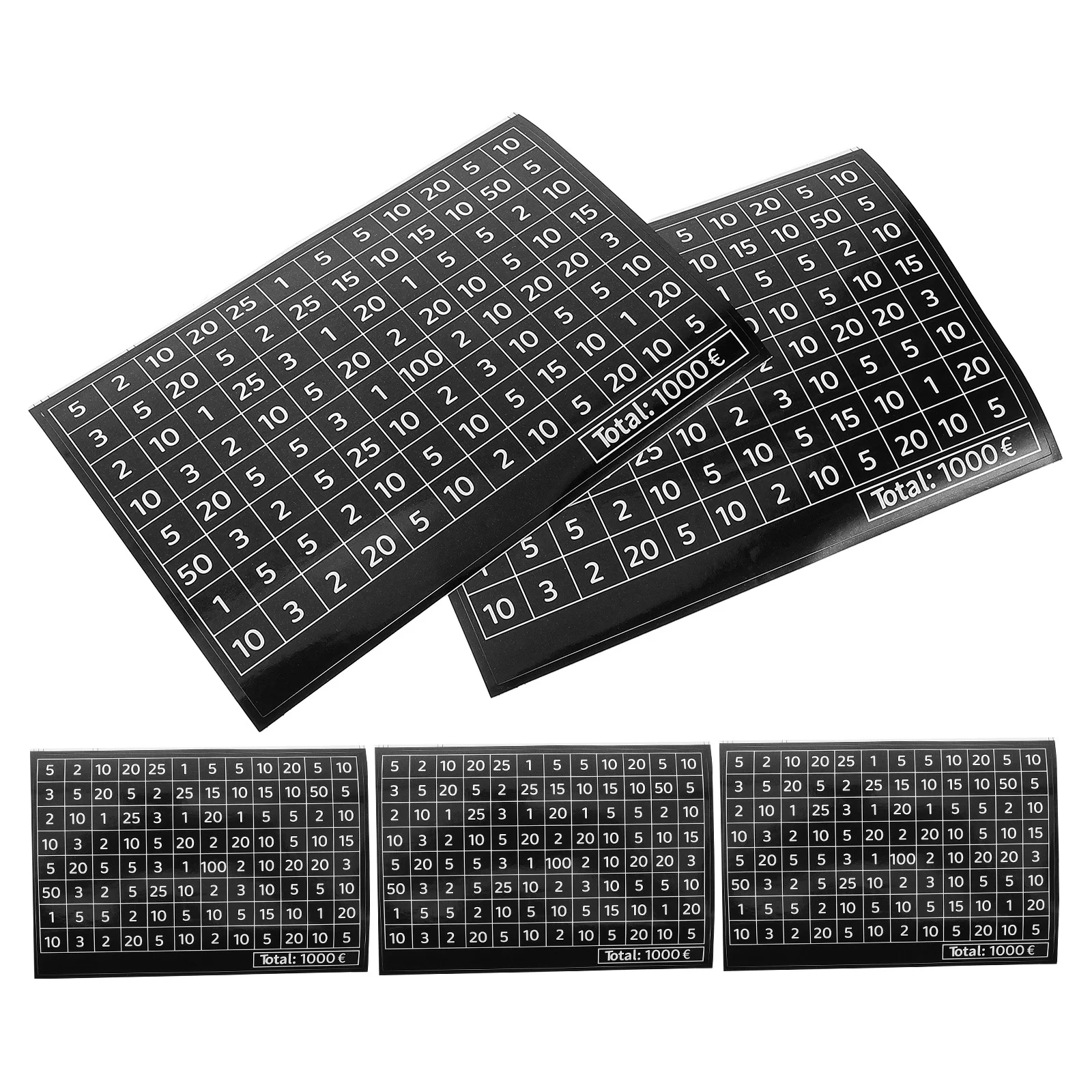 

50 наклеек для отслеживания расходов, этикетки для копилки, листы для планирования бюджета, для семейных занятий и DIY-проектов