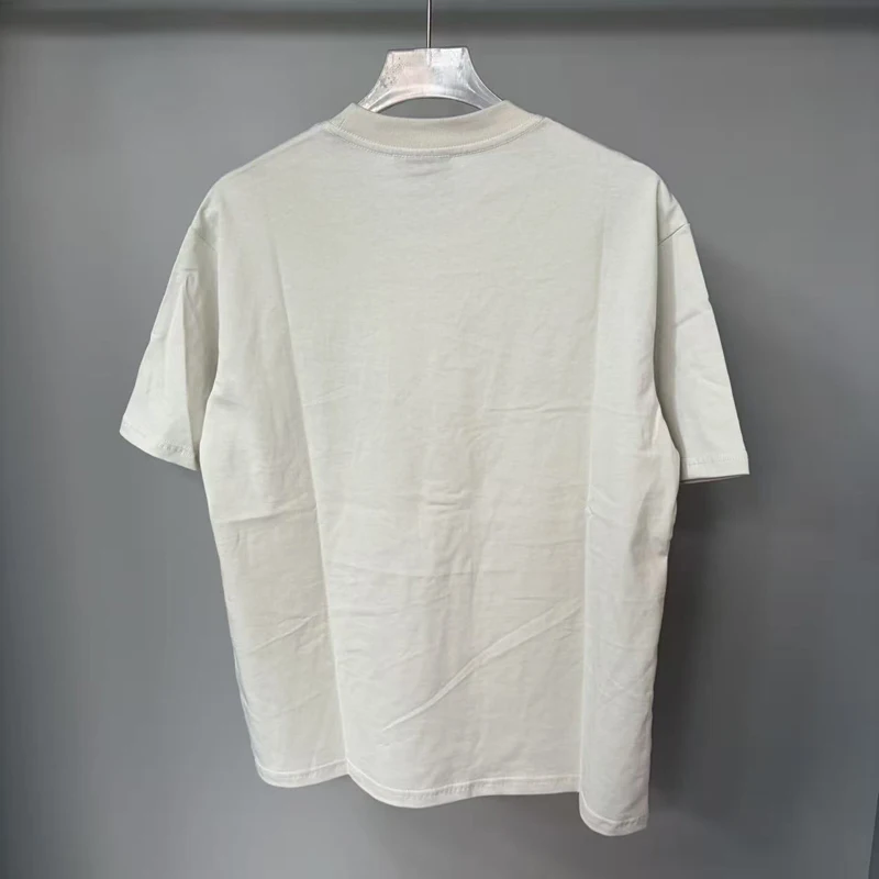 2026 Triple Sevens Victory Gesture Graphic T Shirt Men Women High Quality Loose Casual Short Sleeve T-shirt Round Neck Tops Tee