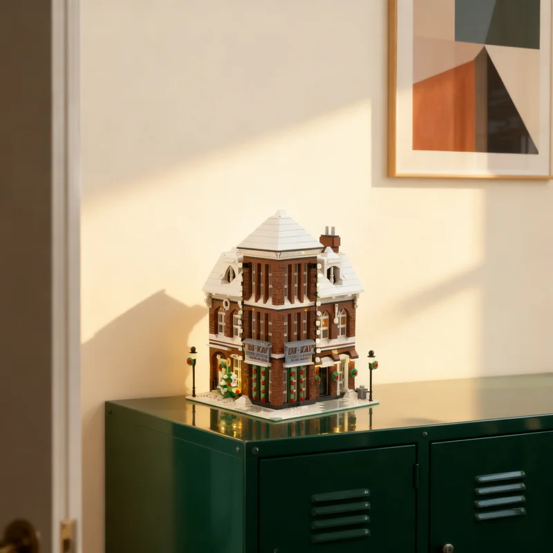 

2933pcs MOC Plumbing Heating Modular Streetscape Model Building Blocks Creative Gift DIY Display Decor Adult Premium Kids Desk