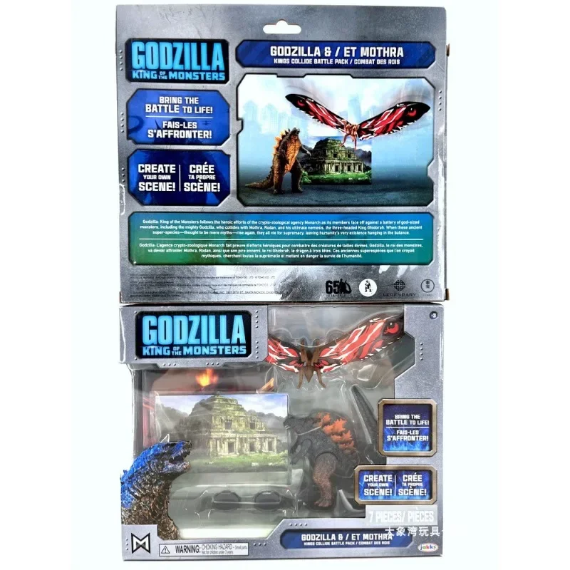 Godzilla King of The Monsters Mothras Rodans King Ghidorahs Action Figures Joints Movable Doll Monsters Model Toy Children Gifts