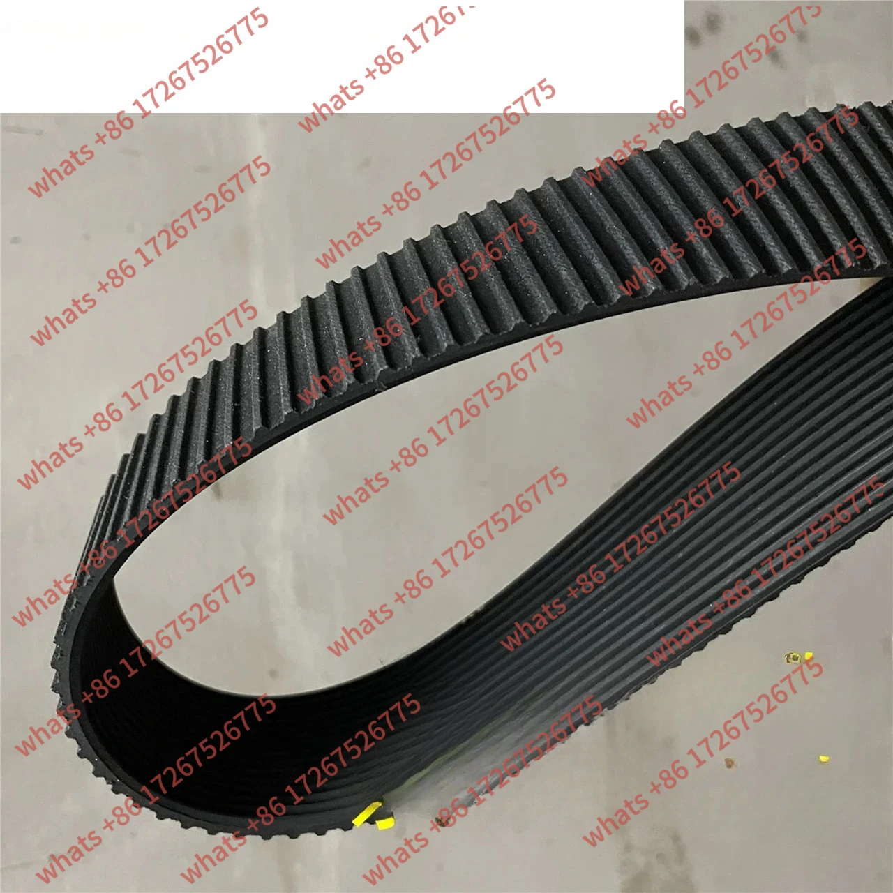 

SS30/40/50 Double Action Double Speed Dough Mixer Belt XL-15/16 Tooth Wedge Belt Double Sided Tooth Flour Machine Belt