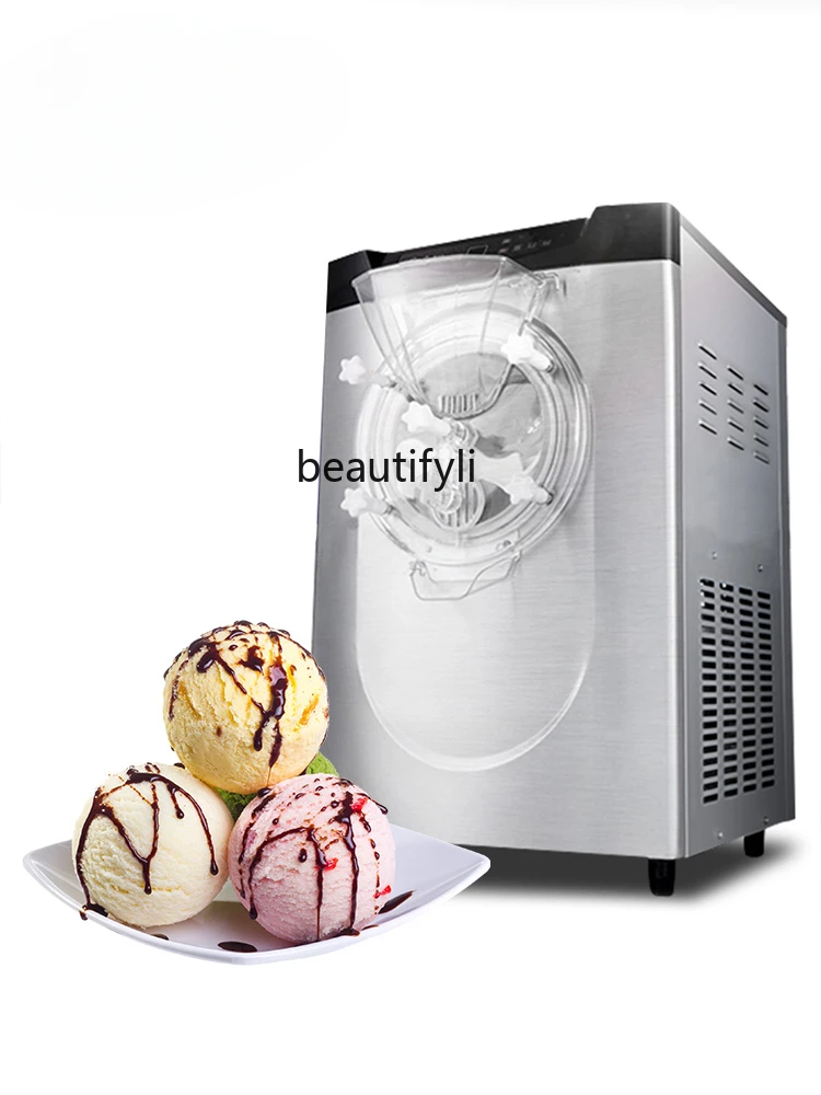 Ice Cream Machine Commercial Desktop Automatic Sundae Batch Ice Cream Machine Haagen-Dazs Ice Cream Machine