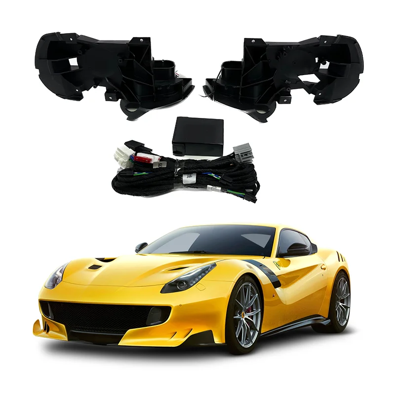 

Для Porsche 911 2020 + автоматический интеллектуальный автоматический автомобильный электрический комплект складных боковых зеркал заднего вида, модули