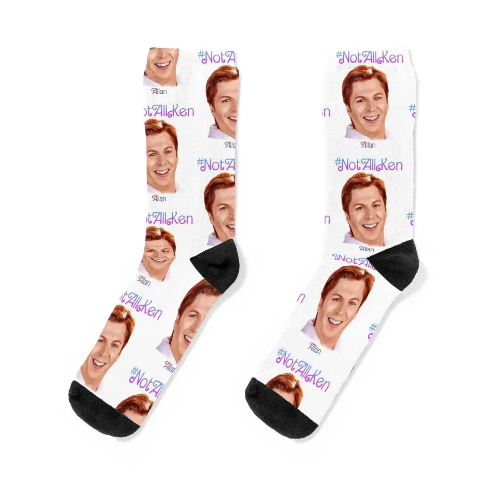 

not allken allan Socks men cotton high quality christmas gift retro sports stockings Socks Women's Men's