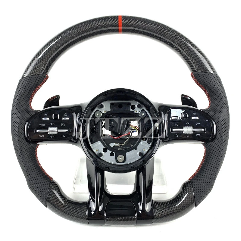 

Подходит для Mercedes-Benz AMG A/C/E/G-Class C205 W166 W167 W213, старый и новый руль из углеродного волокна