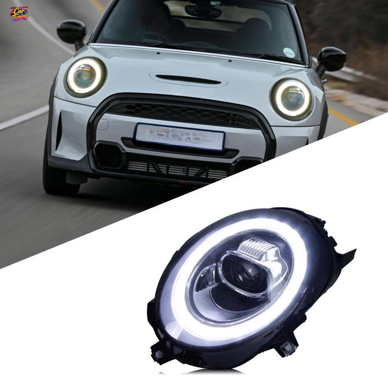 

Подходит для фар BMW 14-19 Mini MINI F56, модифицированные светодиодные дневные ходовые огни и последовательные указатели поворота.