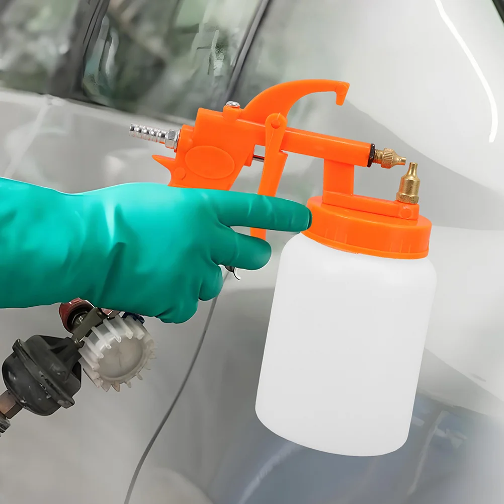 

2Pcs Pneumatic Paint Sprayer Lightweight Ergonomic Design for Cars Furniture Cabinets Walls Ceilings Doors Auto Painting Repair