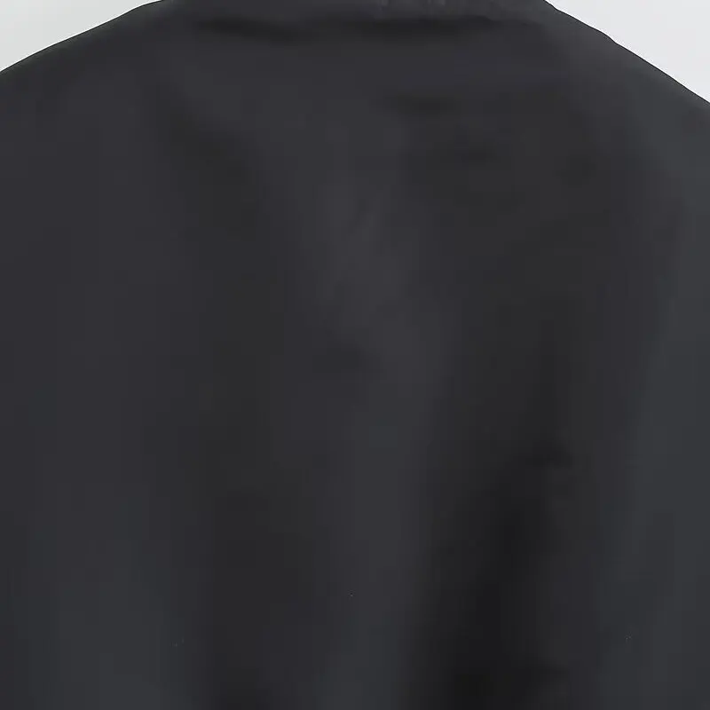 معطف نسائي طويل من Faionable من القطن بياقة Jaet للخريف والشتاء وصل حديثًا ZR Sle عبر الحدود بقصة ضيقة وسحاب... #4