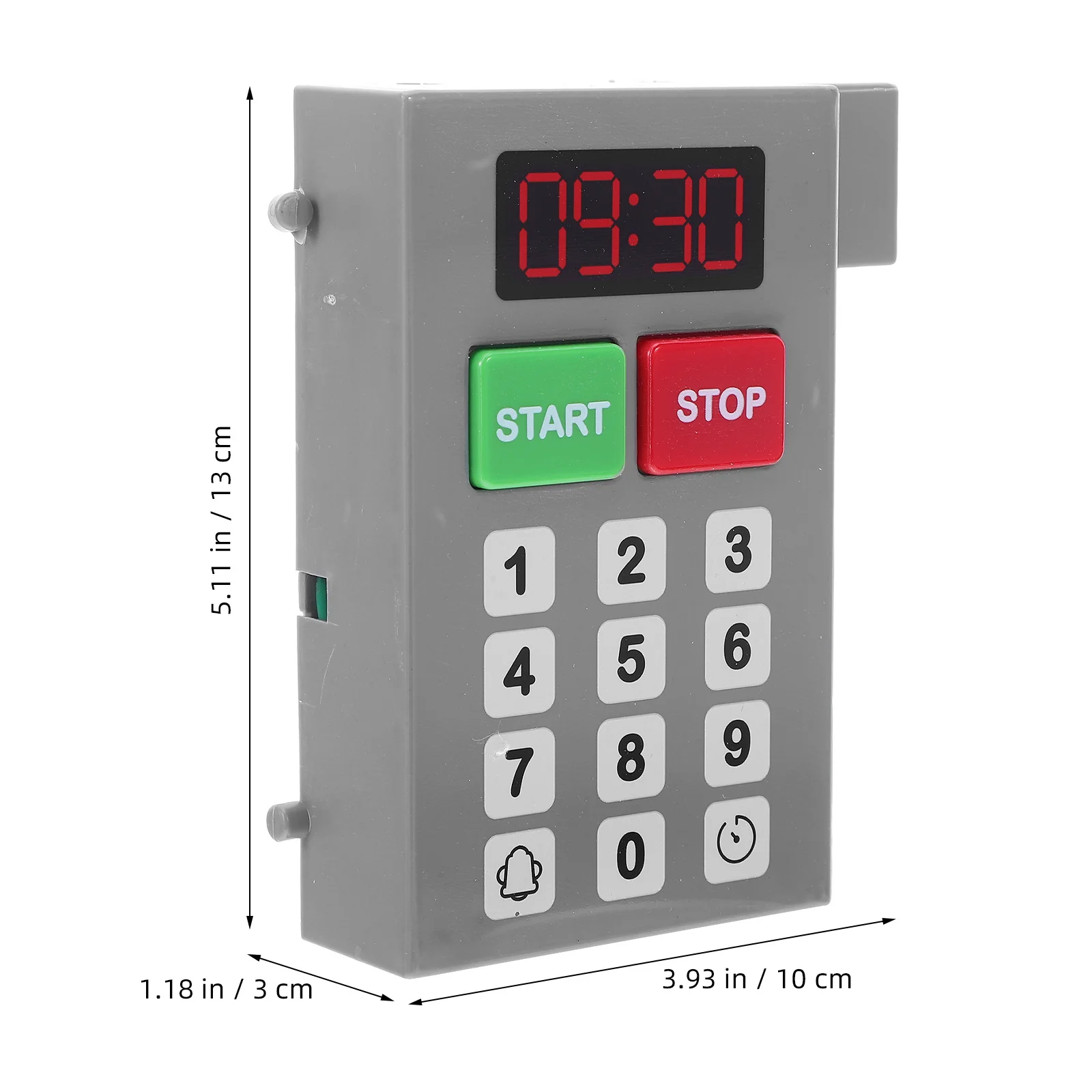 Mikrowelle Timer Ersatz Pretend Play Küche Zubehör Für Kinder Rollenspiele Realistische Klang Robuste Bauen