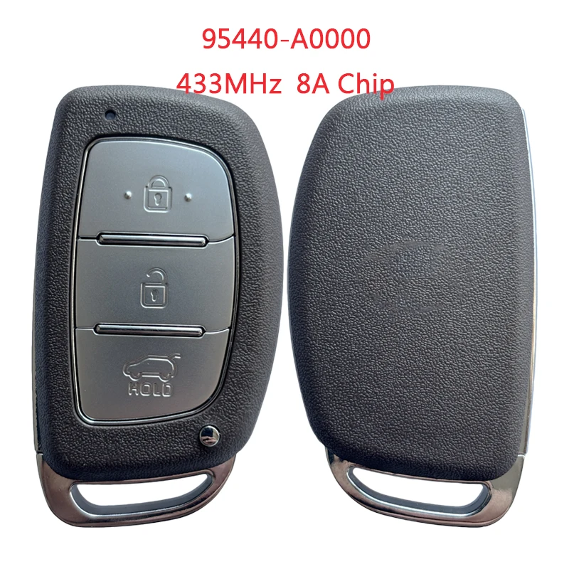 TXK020253 95440-A0000 For Hyundai Creta 2016 Smart Remote Key 3 Button 433MHz 8A Chip 95440 A0000