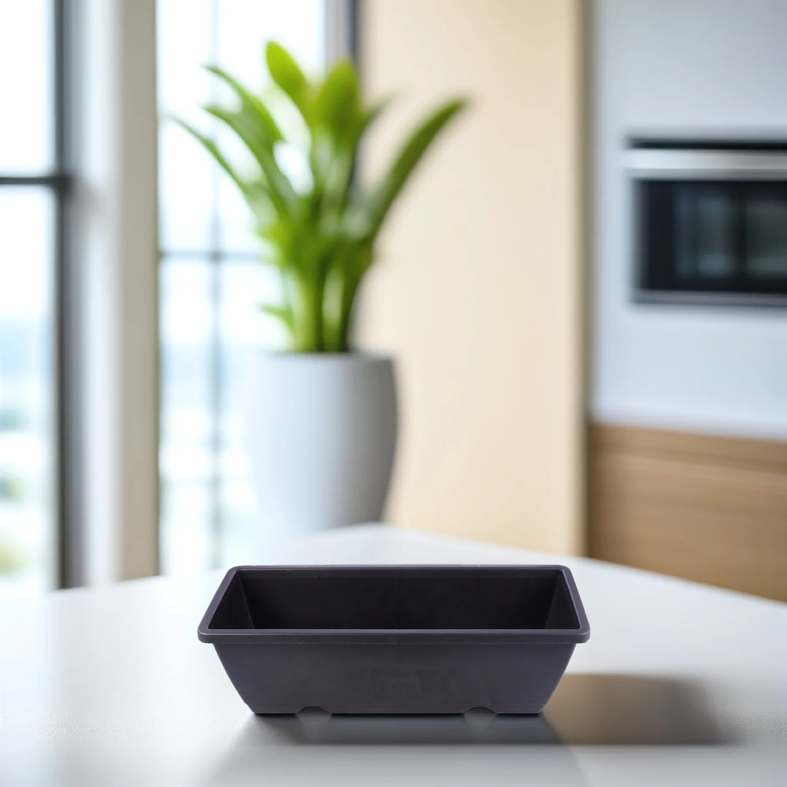 5 مجموعات من صناديق زراعة الخضروات، حاويات زراعة سميكة للحدائق الداخلية والخارجية مع صينية، أواني زهور، أحواض زراعة للشرفة