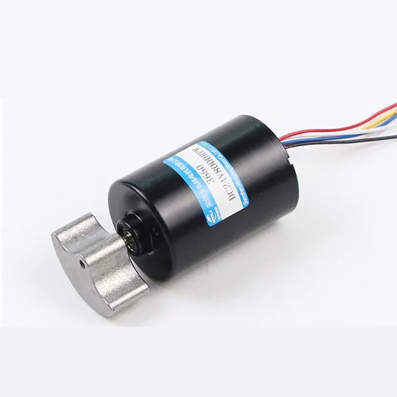 Brushless motor3650 DC vibration motor five wire without brake/six wire with brake planetary gear high torque 12V24V micro motor