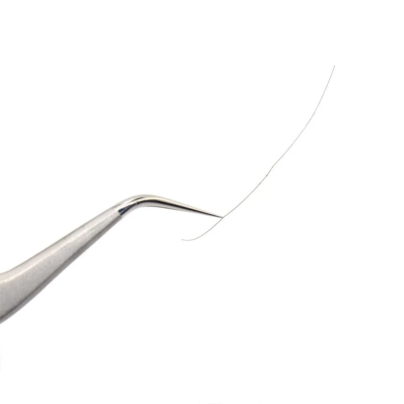 Electronics อุตสาหกรรมแหนบโค้งตรงปลาย Precision สแตนเลส Forceps ซ่อมโทรศัพท์อุปกรณ์ทำมือชุด
