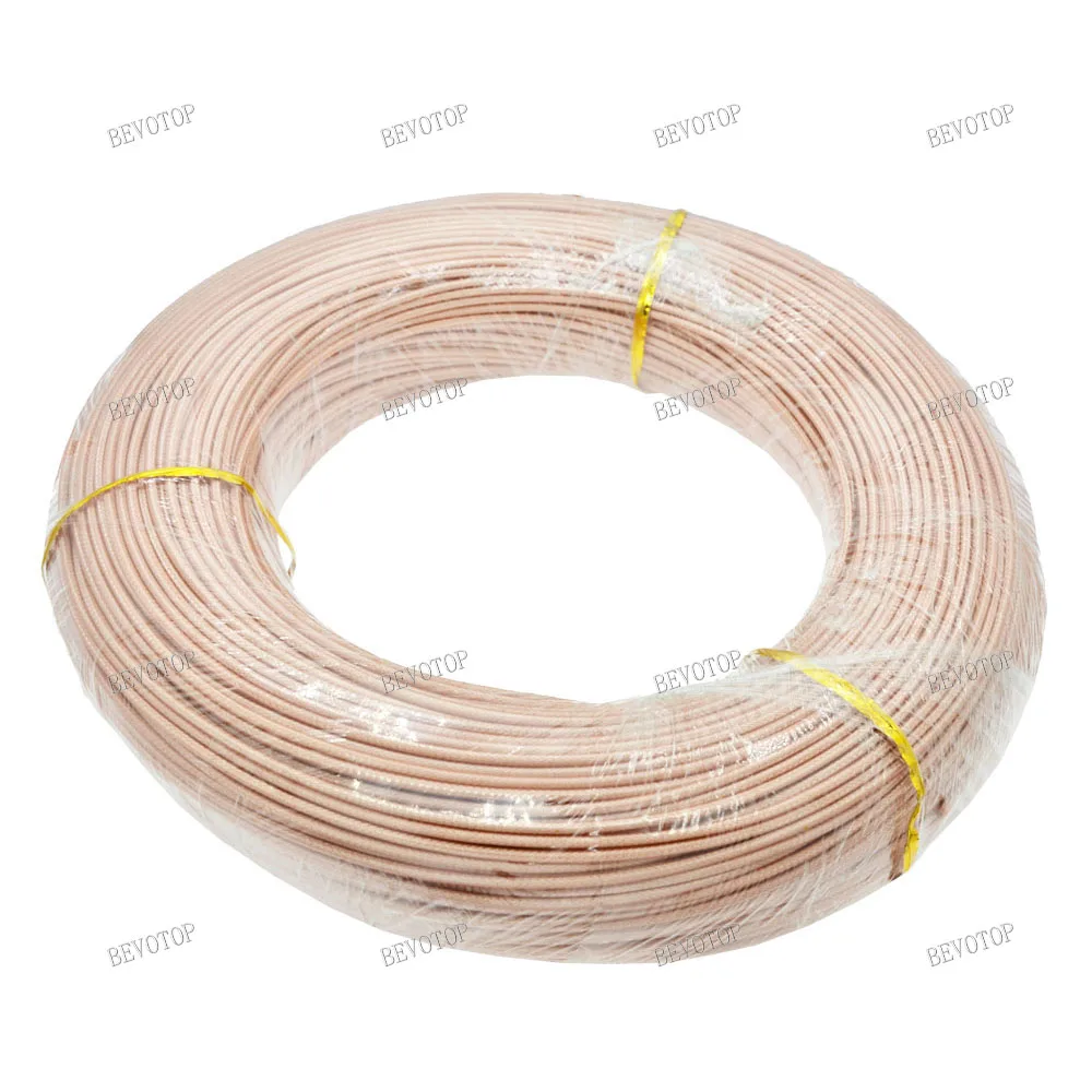 BEVOTOP RG179 Coaxial Cable Connector 75 Ohm SDI Cable Low Loss High Quality Pigtail Wires 1M to 500M Length Options