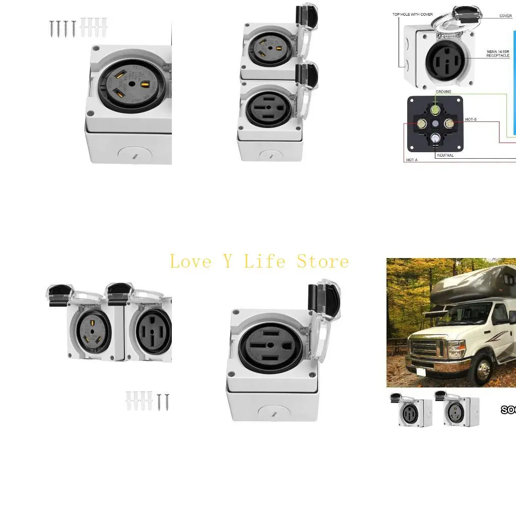 

L74C Electrical Outlet Stept STACE при 50AMPS High Power Guarding Set для Safe