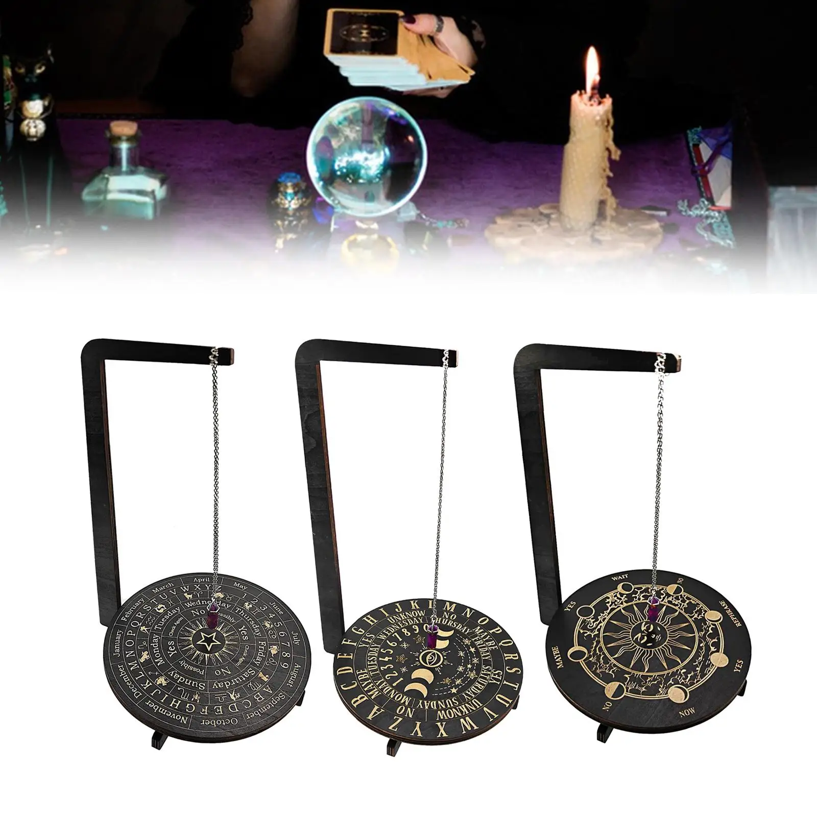 حامل مجوهرات خشبي، حامل، ديكور عملي وممتع، عرض قلادة حرفية ثلاثية الأبعاد #3