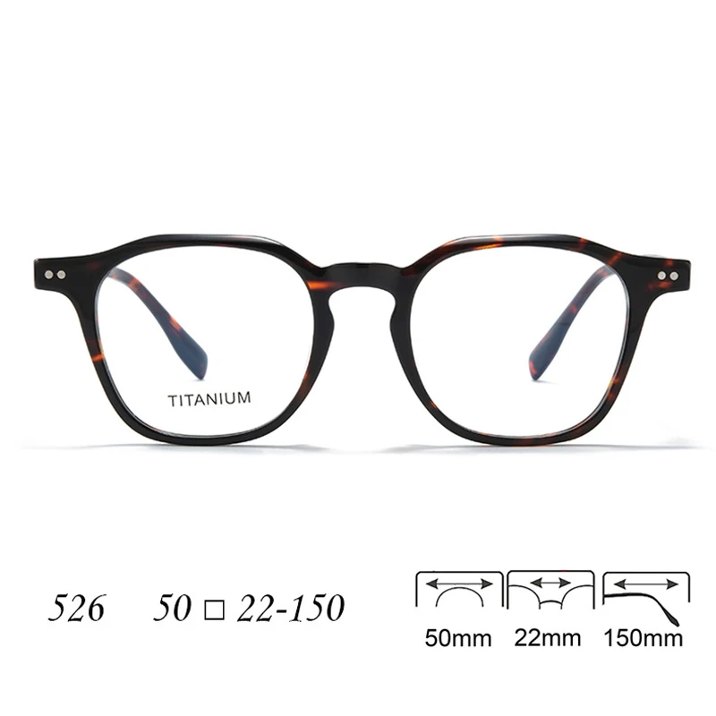 VCKA 2026 جديد ريترو خلات إطار قصر النظر نظارات عالية الجودة النساء الرجال النظارات وصفة طبية مخصصة نظارات-0-50 إلى -6.0 #2