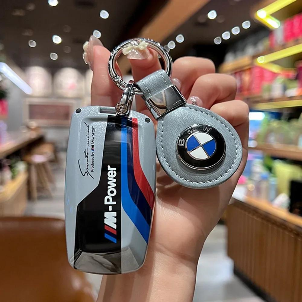 New Style Car Key Case Bag For BMW 530i 550i 320i 1 2 3 4 5 Series 118i 225i M240i F20 F21 F30 F31 F25 F01 F02 Key Accessories