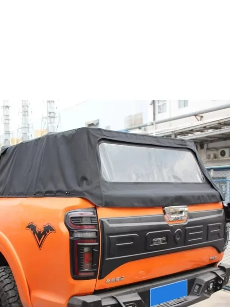 Tri-ton Steel Bed 4X4 Canopy Black Pickup Car  hard top Trucks Hardtop Topper Canopy Pickup truck